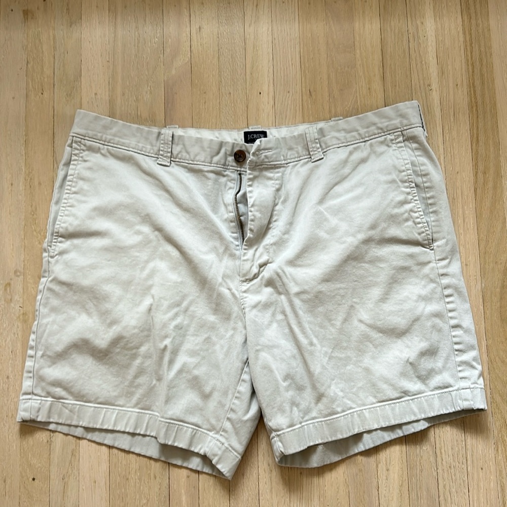 J.crew factory men's khaki shorts